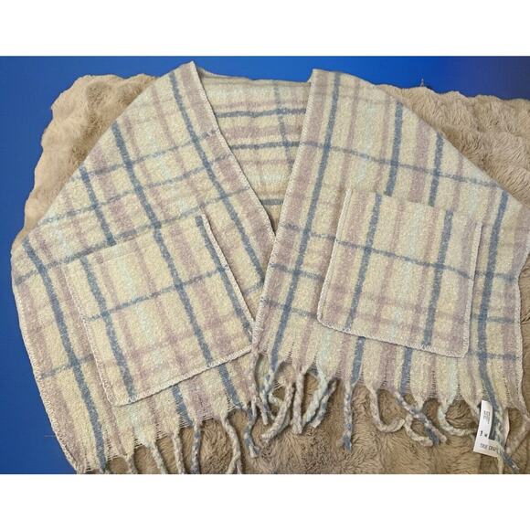 True Craft Tanzanite Combo Comfort Shawl With Pockets NWT For Indoor Or Outdoor - Picture 2 of 8